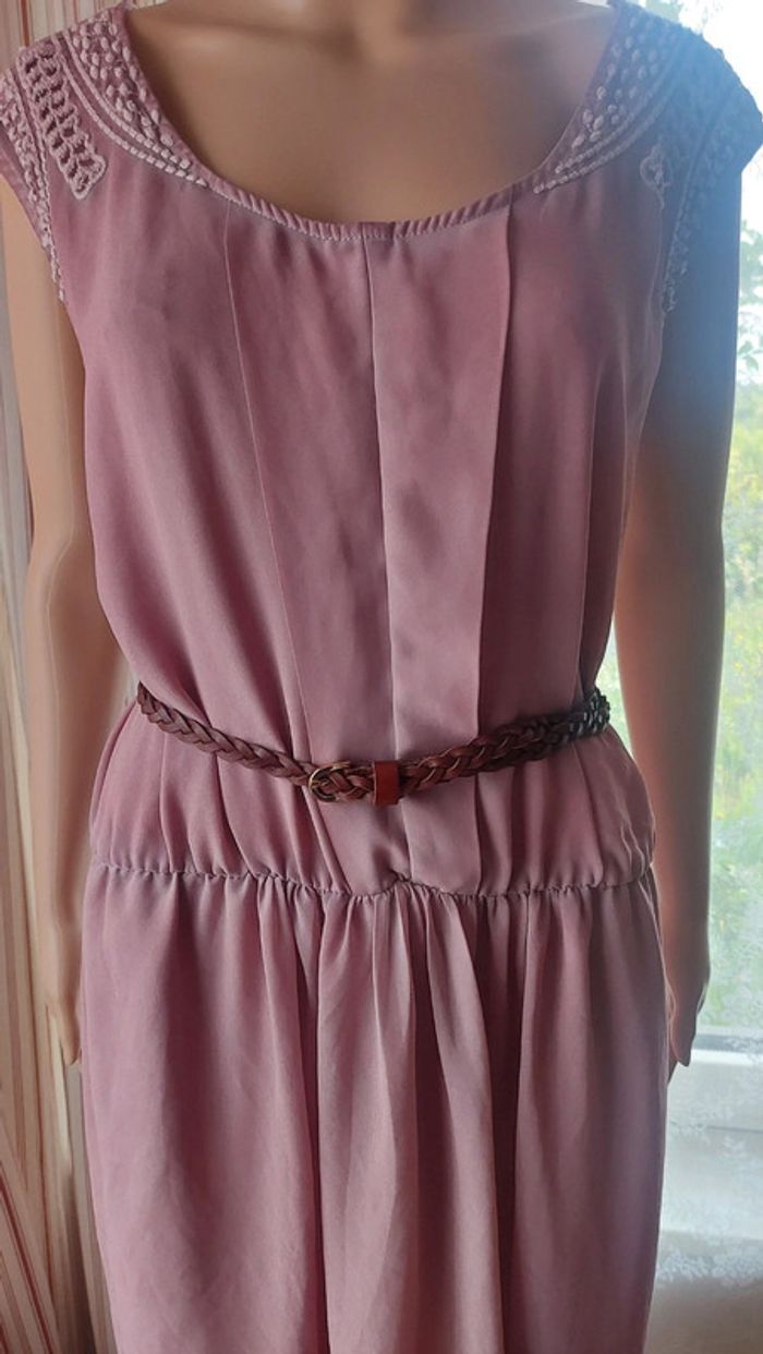 Ceinture tressée en cuir Marron H&M de - photo numéro 11