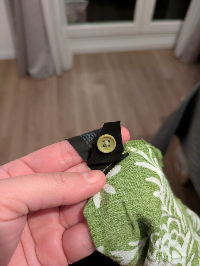 Robe longue verte à imprimé fleuri vintage chic, Zara, taille S, parfait état ! - photo numéro 7