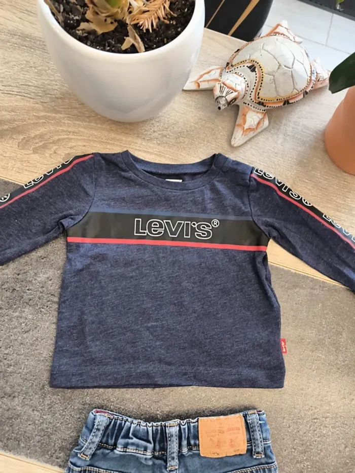 Ensemble 2 pièces garçon 6 mois Levi's - photo numéro 10