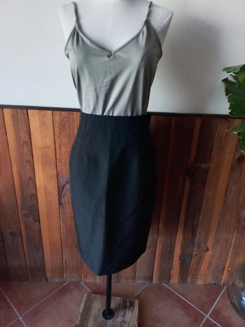 Jupe mi-longue noire