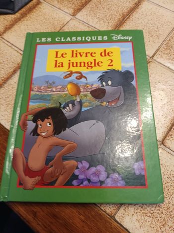 Livre le livre de la jungle 2 disney