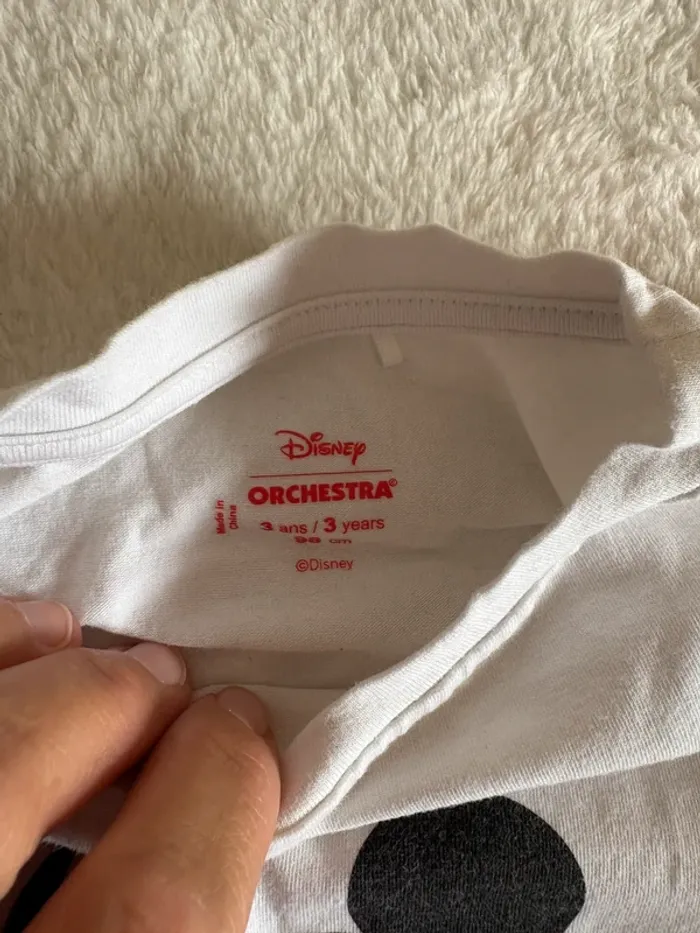 T-shirt Disney Mickey Mouse Orchestra – 3 ans - photo numéro 3