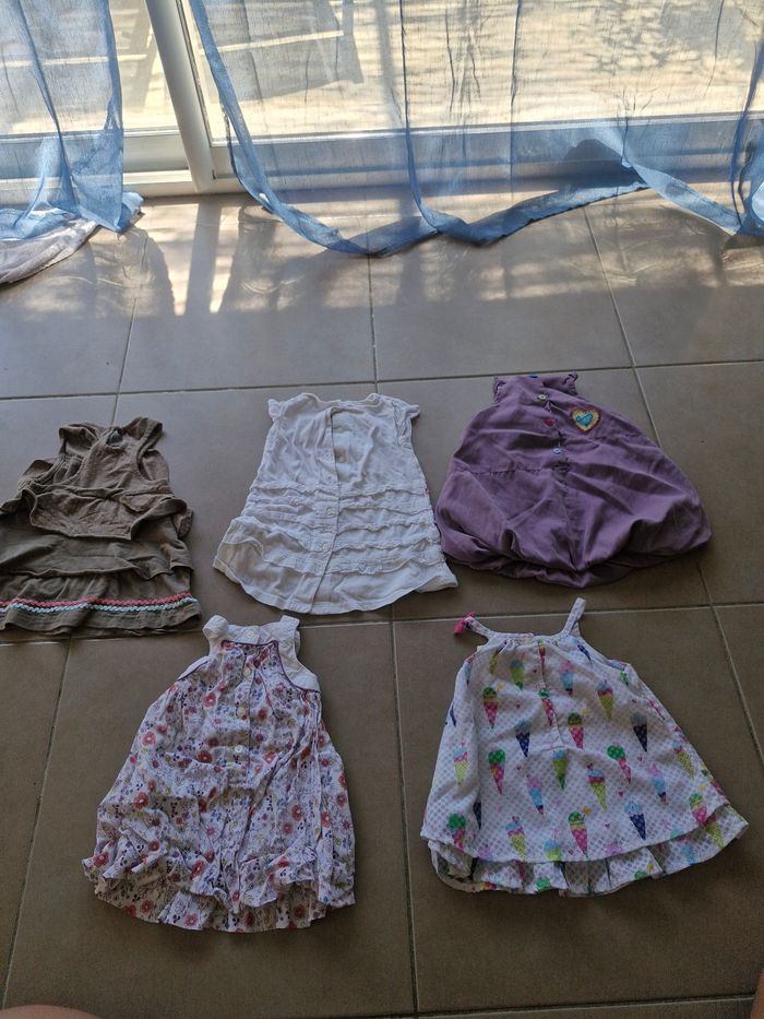 Lot 5robes été 6mois - photo numéro 2
