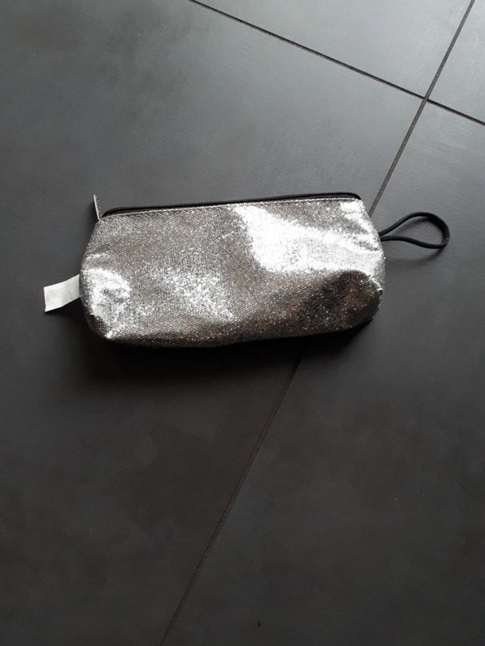 Trousse à paillettes Oxford 21×10 cm - photo numéro 3
