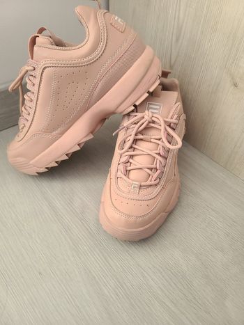 Baskets rose FILA