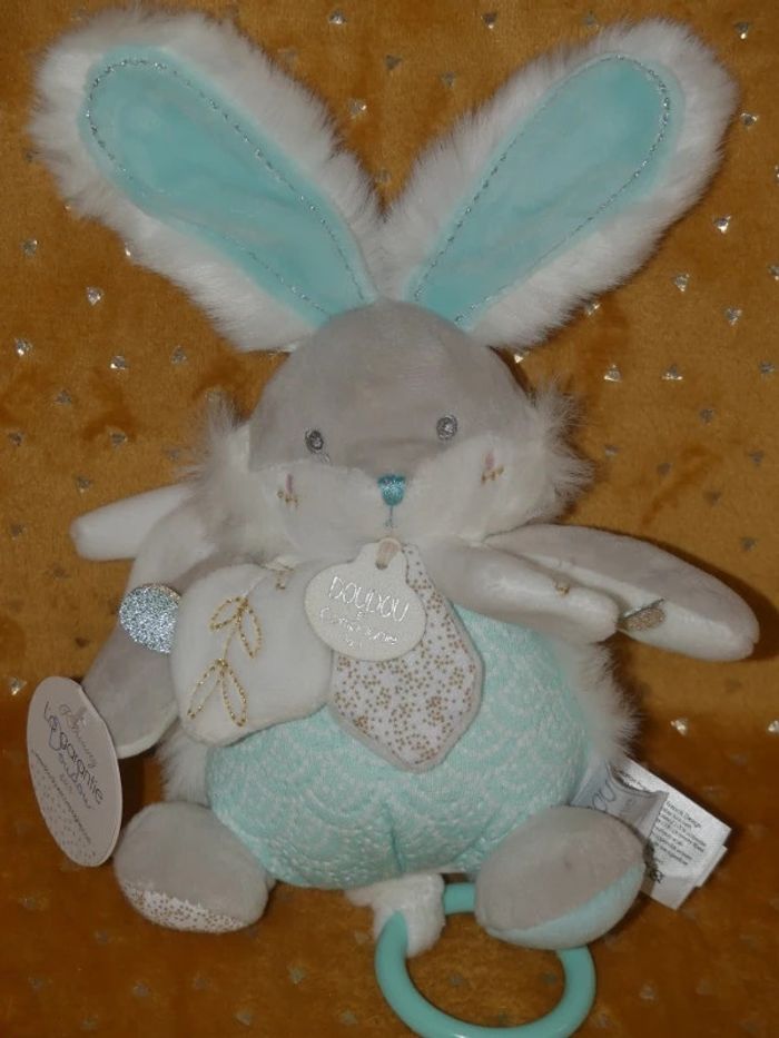 Doudou lapin de sucre musical Doudou et compagnie 🐰Neuf
