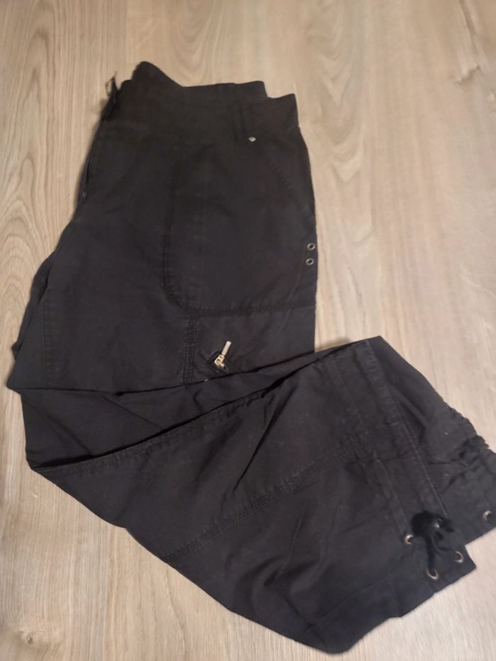 Pantacourt noir femme taille 44 c&a C&A Beebs by Kiabi