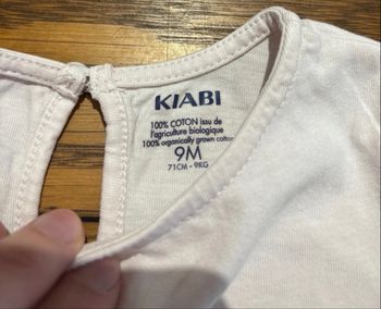 Ensemble fille Kiabi - taille 9 mois