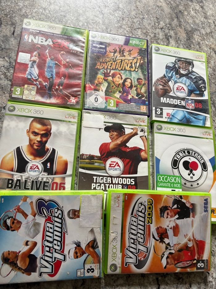 Lot jeux Xbox 360