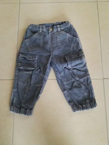 Pantalon velours - 2 ans
