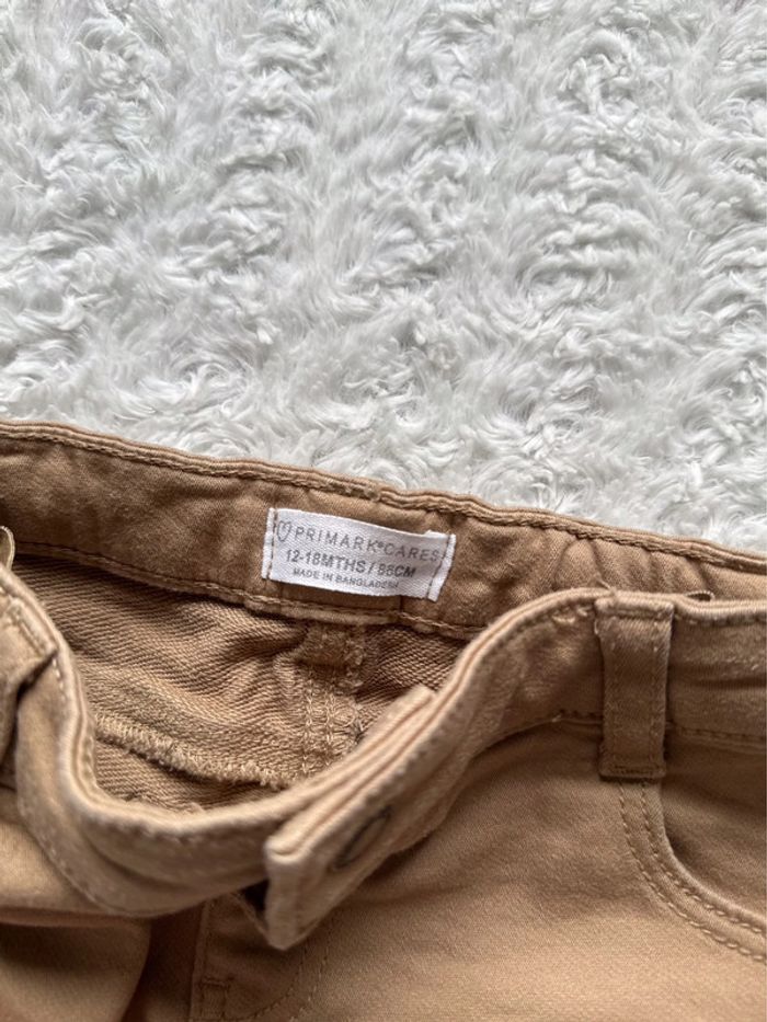 Pantalon marron 12/18 mois - photo numéro 3