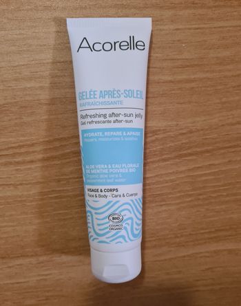 Gelée après-soleil rafraîchissante