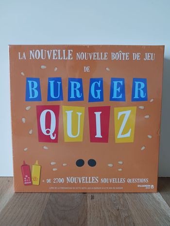 Jeu société Burger Quiz