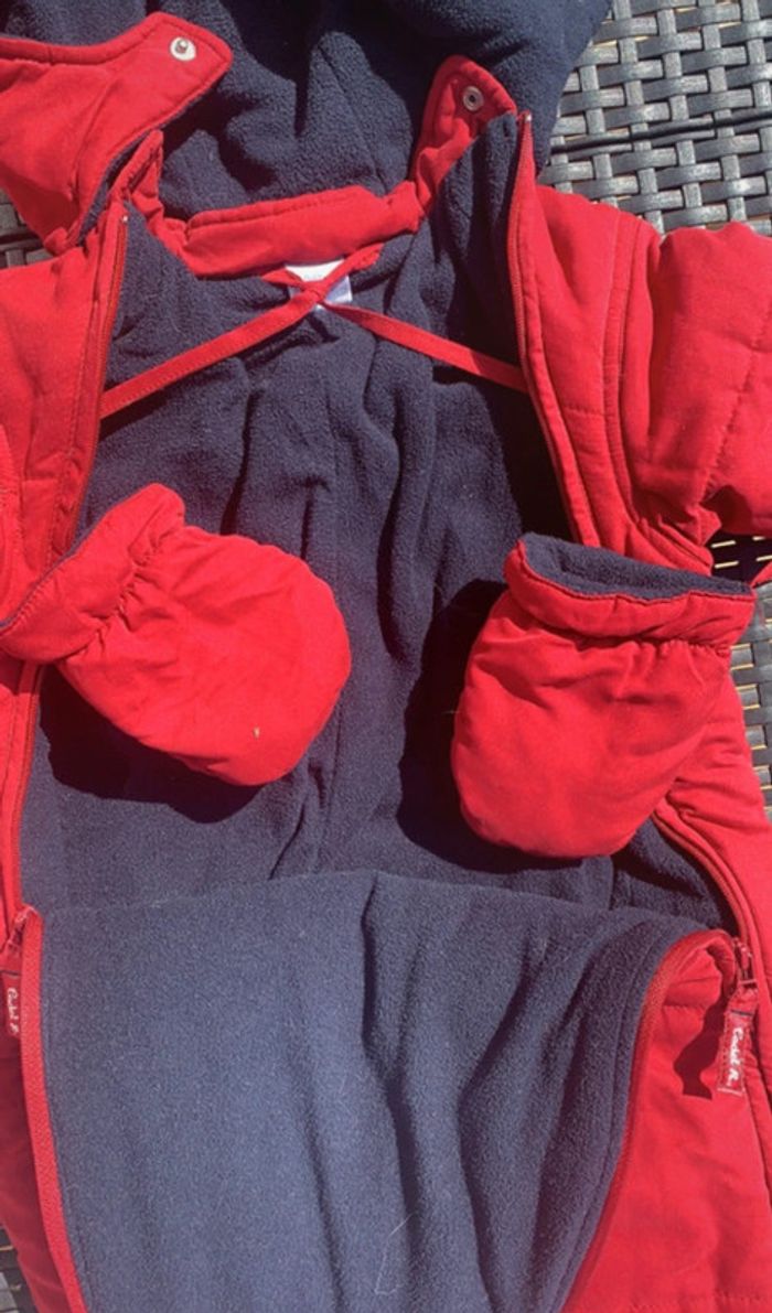 Combinaison nid d'ange manteau 12 mois Cadet Rousselle - photo numéro 5