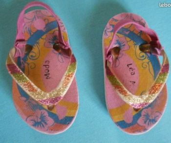 Claquettes bébé fille t20