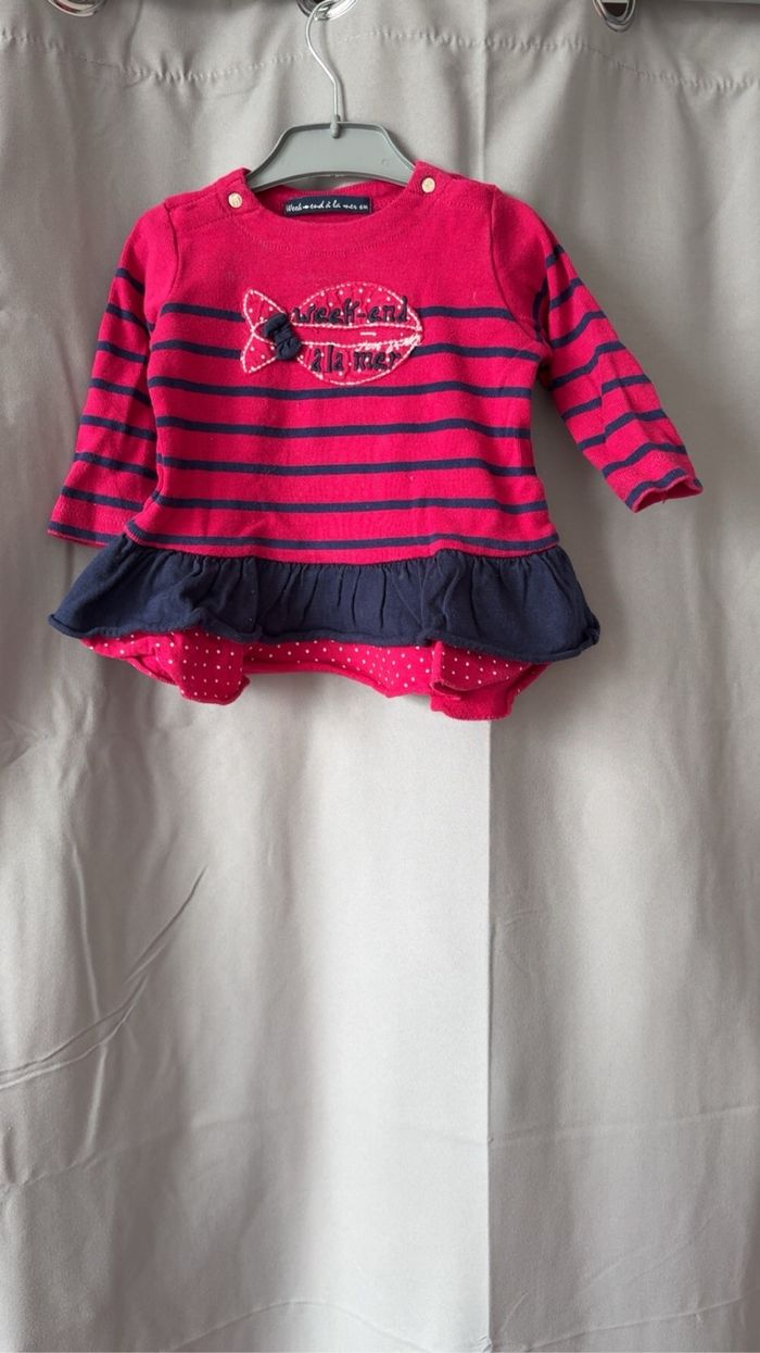Robe manche longue