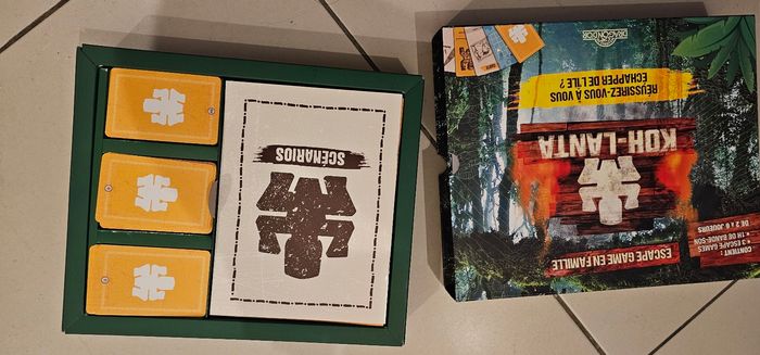 Jeu de societe Kho lanta escape game en famille - photo numéro 4