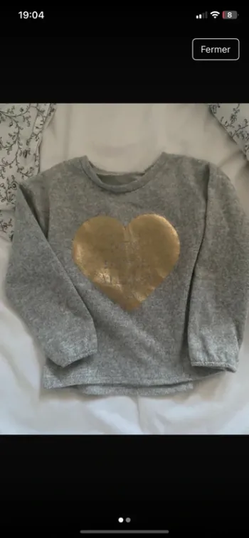 Sweat-shirt manches longues