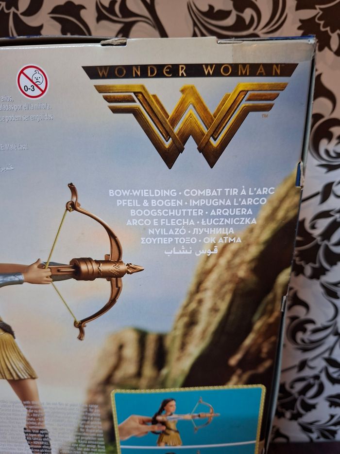 Figurine collection Wonder woman combat de tir à l’arc mattel - photo numéro 7
