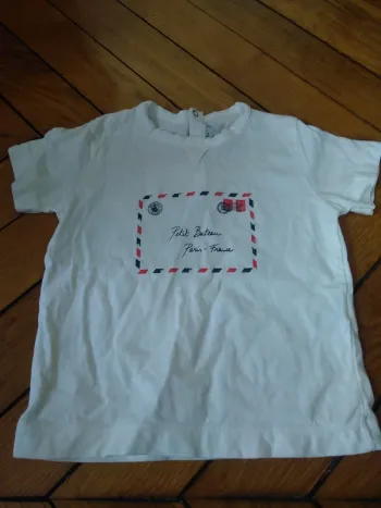 T shirt petit bateau taille 18 mois