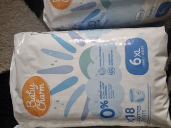 Lot de couches culottes +15kg