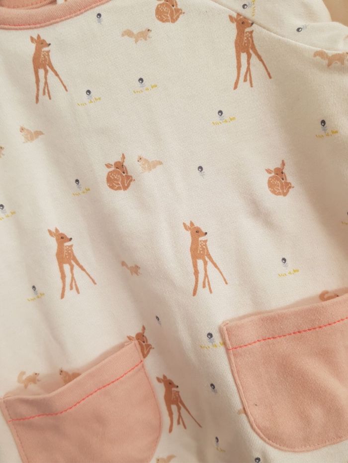 Pyjama en coton taille 3 mois - photo numéro 2