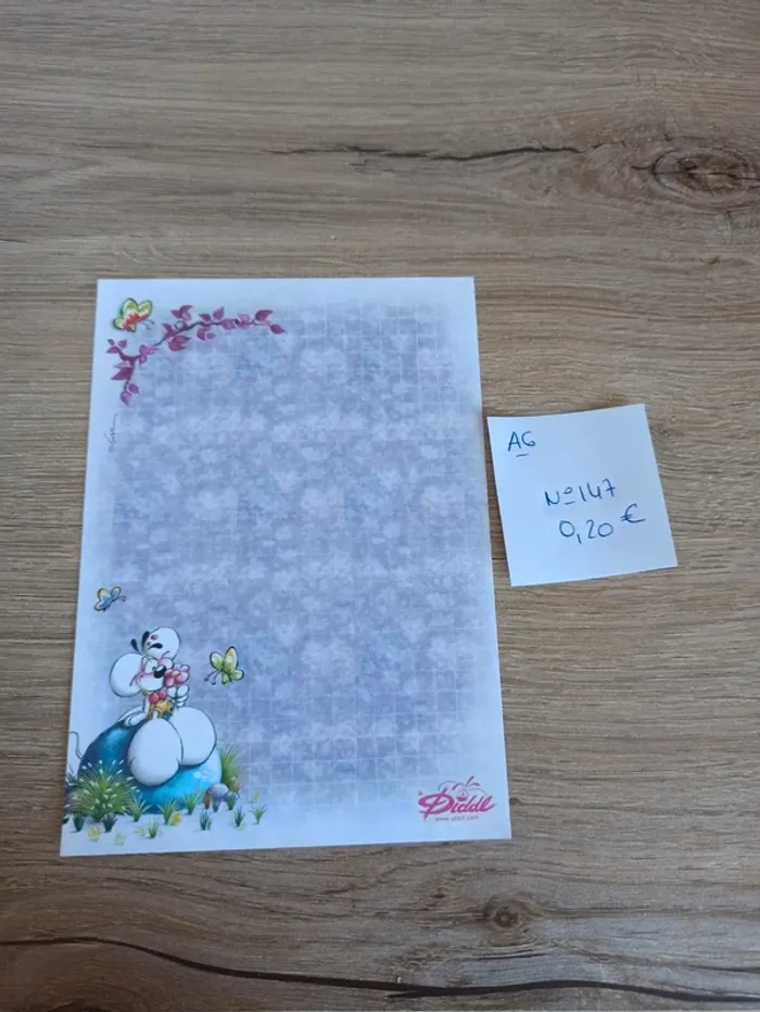 Feuille Diddl A6 147 0,20€
