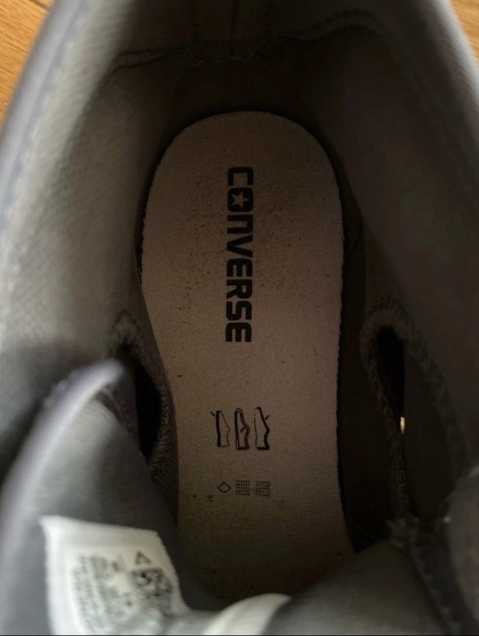Converse grise hiver 41 - très bon état - photo numéro 6