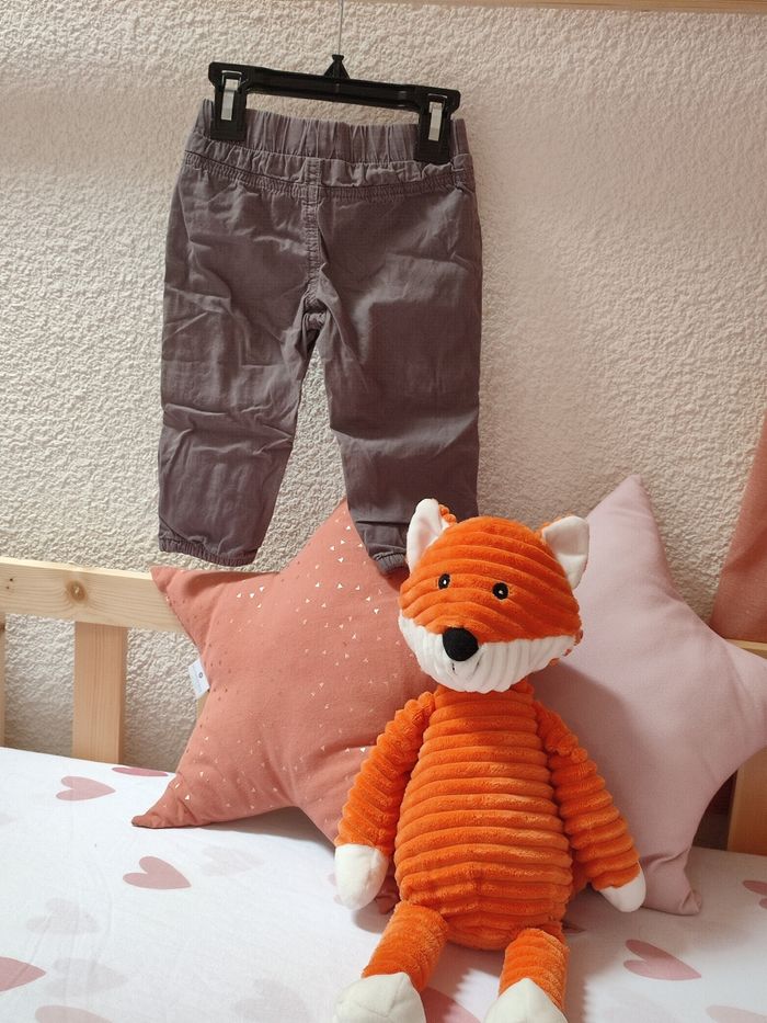 Pantalon marron - 12 mois - Très bon état - Kimbaloo - photo numéro 4