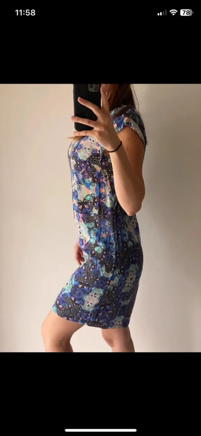 Robe bleu - photo numéro 3