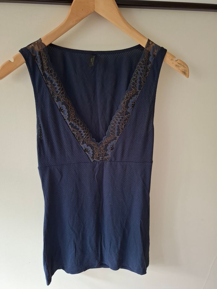 Débardeur Intimissimi t.XS/S coton/soie quasi neuf - photo numéro 10