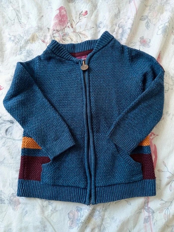 Gilet sergent major 4a bleu