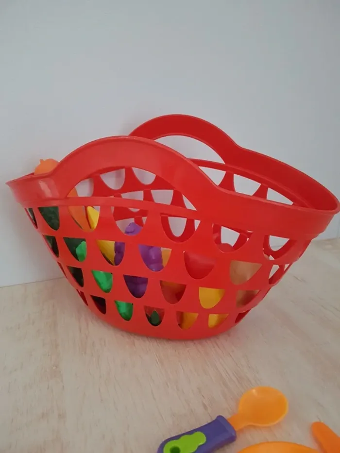 Panier du marché Ecoiffier et dinette - photo numéro 7