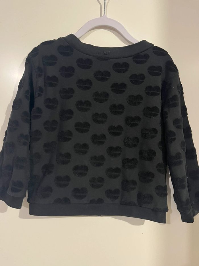 Sonia rykiel kid fille gilet noir taille 4 ans - photo numéro 2