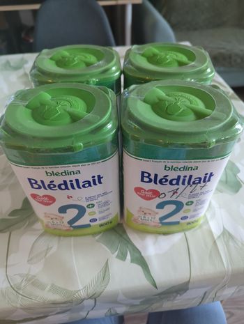 4 boîtes bledilait 2
