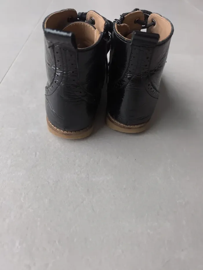 Kickers - bottines vernies noires - fille 33 - photo numéro 4