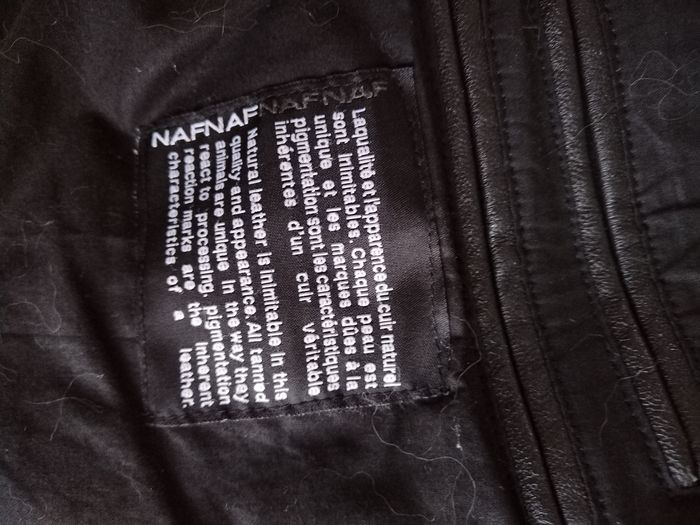 Blouson cuir femme Taille 38 - photo numéro 8