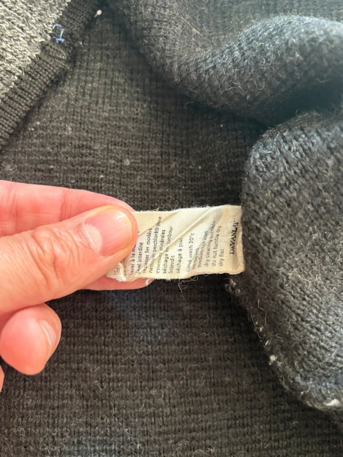 Pull Lacoste gris M (T3) bon état - photo numéro 4