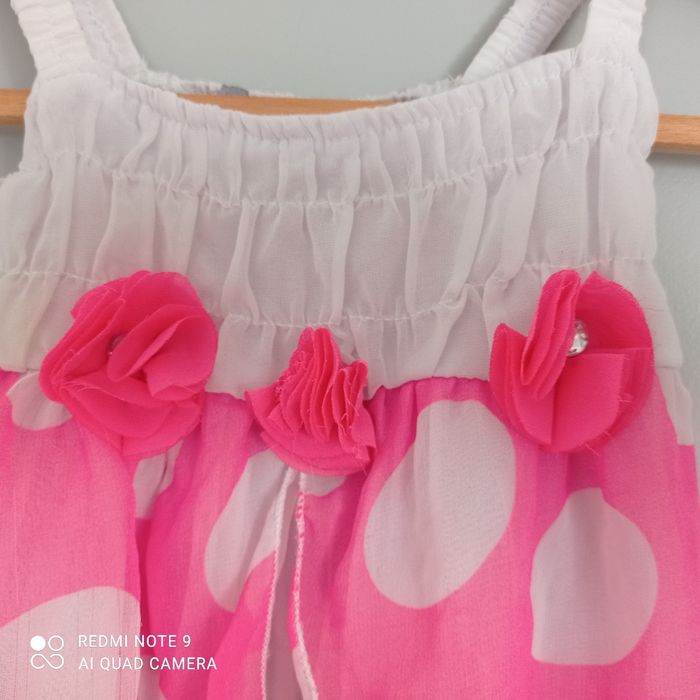 Tunique débardeur à pois 4ans - photo numéro 4