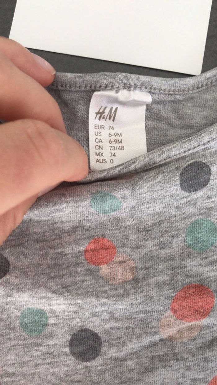 Teeshirt à pois - photo numéro 2