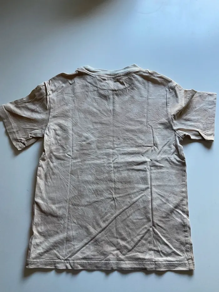 Teeshirt effet tacheté beige - photo numéro 2