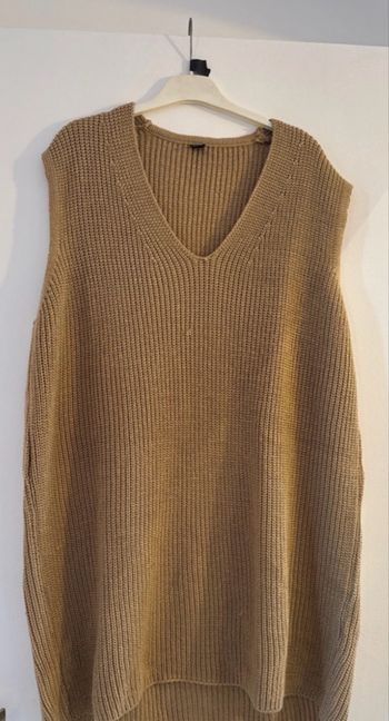 Robe pull sans manches