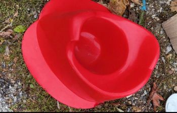 Lot d'un pot et un réducteur pour enfant 