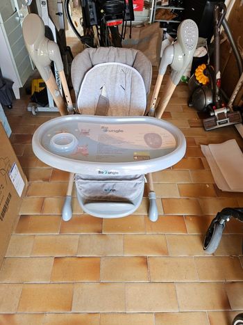 Chaise haute balancelle Bo jungle.