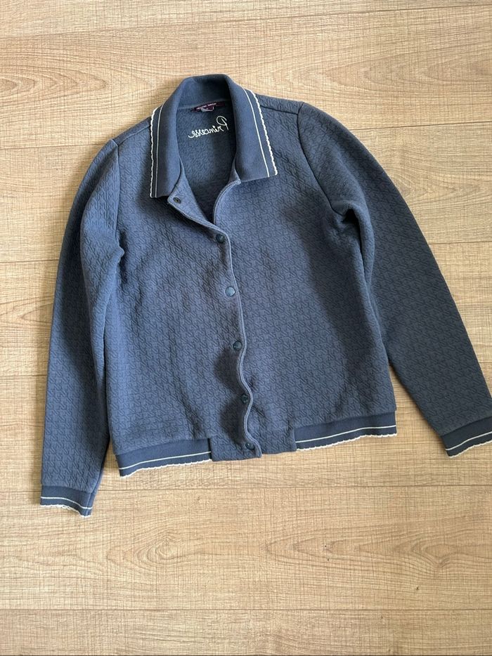 Veste grise bleutée Princesse Tam Tam taille 2 TBE - photo numéro 7
