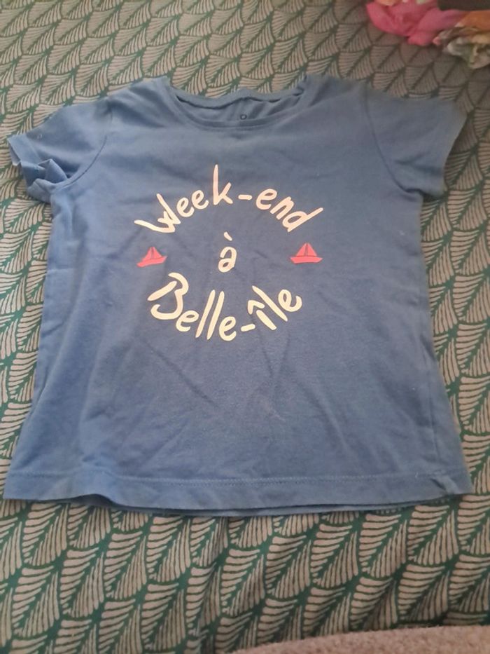 T-shirt Belle-Île taille 3 ans - photo numéro 2