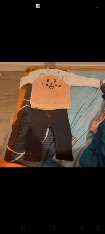 Ensemble bébé fille 9 mois