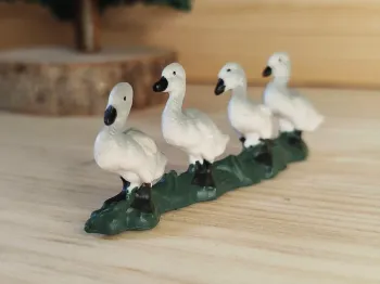 Figurine Cygnons animal de la campagne