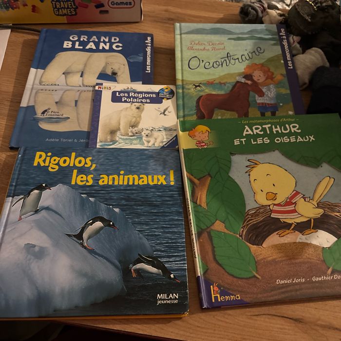 Lot 5 livres