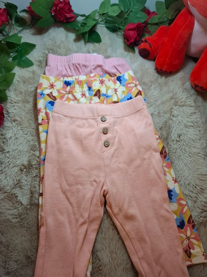 Lot de 3 leggings - 18 mois - Orchestra